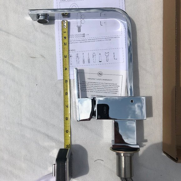 Modern Kitchen Faucet - Chrome finish - Picture 3 of 7